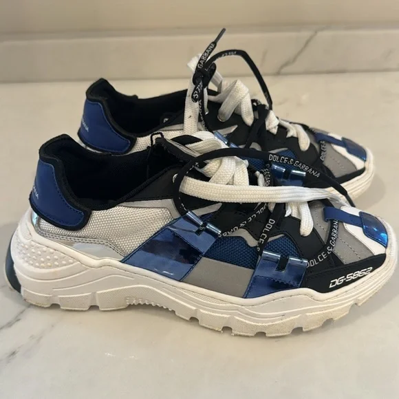 Children’s Dolce & Gabbana Kids Space low-top sneakers - size EU 35 US 3.5 - Picture 1 of 9